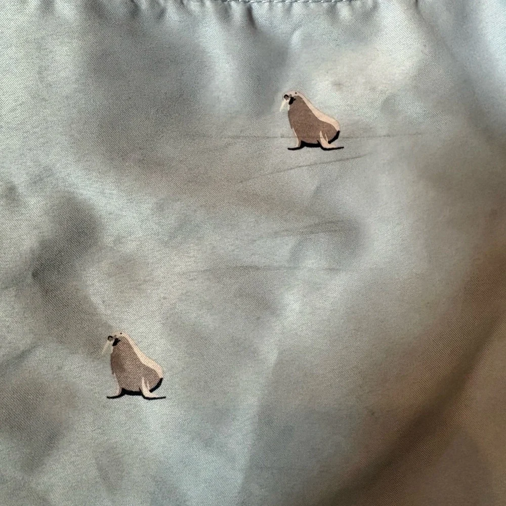 ⭐️ H&M Light Blue Swim Shorts ⭐️ - Picture 4 of 9
